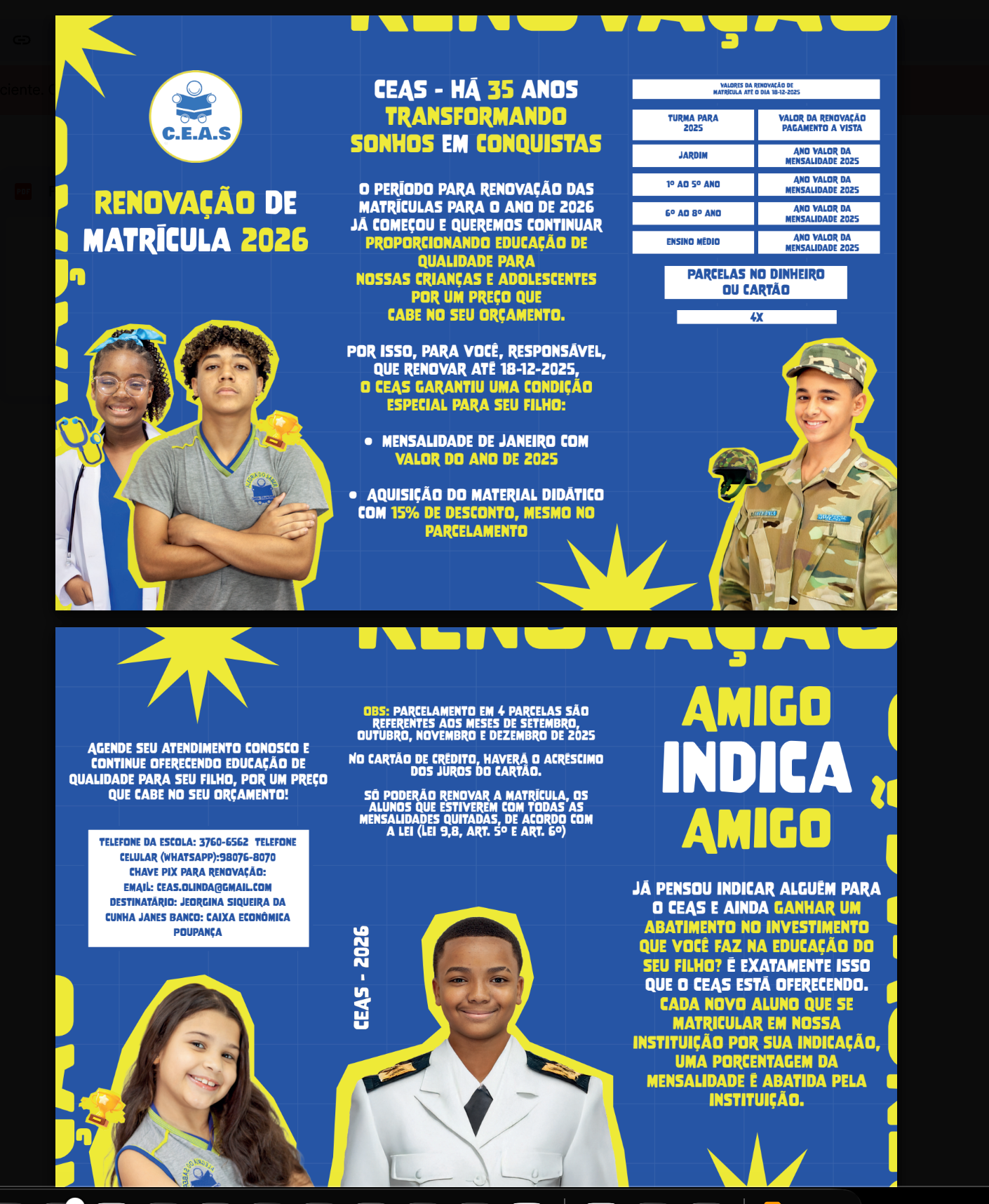 Uma identidade de campanha que conectou matrículas, redes sociais e mídia impressa. - Imagem 1